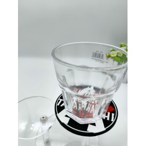 Nonslip Soft PVC Coaster , Elegant Drinks Mats Coasters ODM Available