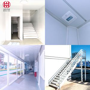 Zontop Quick Build Luxury China Storagemodern Prefabricated Temporary 2 Stories