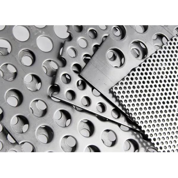 Decorative Iron 4.0mm Thin Perforated Metal Sheet Plate Punched For Speaker 1.22