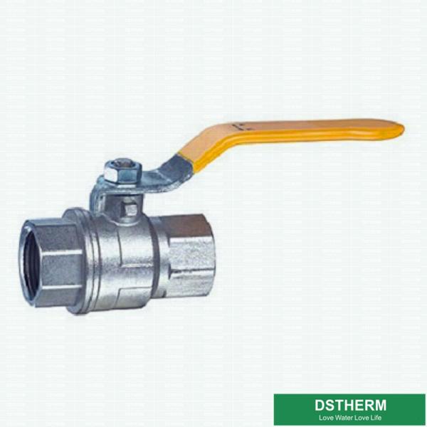 Buy Nickel Plated Middle Weight Gas Ball Valve Customized Forged Brass Ball Valve at wholesale prices