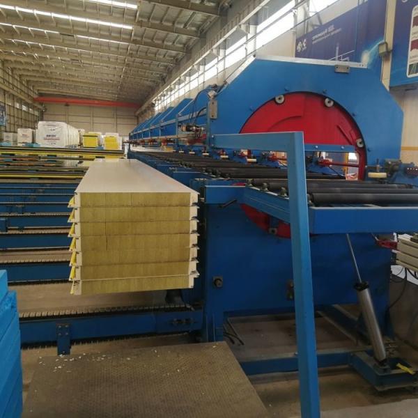 Buy Prefabricated Rockwool 100mm Sandwich Panel for Roof Building at wholesale prices