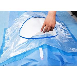 Non Surgical Sterile Caesarean Drape 45gsm Class I EOS Reusable