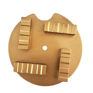 Golden 140mm Diamond Grinding Disc For Granite / Marble