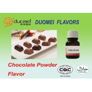 ISO22000 Halal Synthetic Chocolate Flavour Powder For Instant Beverage