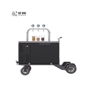 Air Cooled Electric Scooter Beer Bike Cart 300kg Load