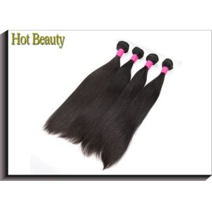 Brazilian Virgin Human Hair Bundles Natural Black Silky Straight Unprocessed