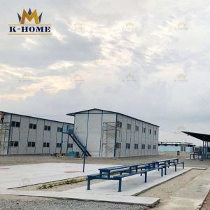 Sandwich Panel Prefab Steel House Sleeping Accommodations