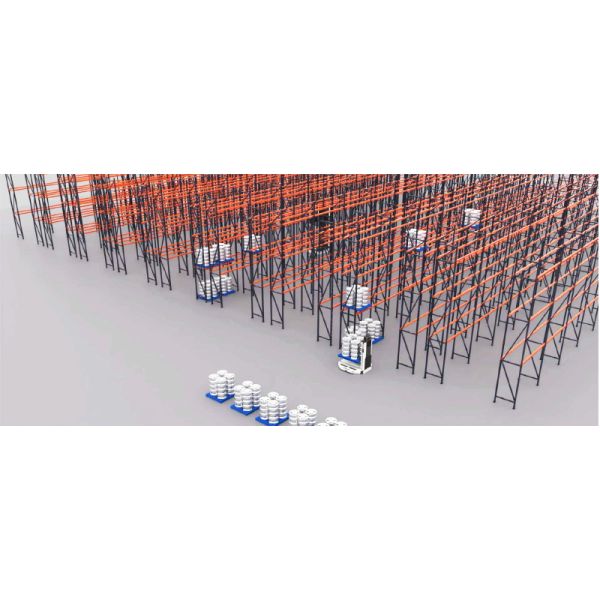 AS/RS (VFR+VNA+Q1P),VFR+Very Narrow Aisle+ Large and Small Car ,Very Narrow Aisle Fork-type Autonomous Mobile Robot for Warehouse Pallet Stacking And Handling