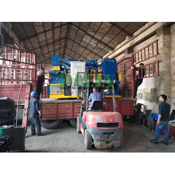 Compact Copper Wire Granulator Separator , Copper Cable Recycling Granulator DLW-800