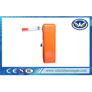 China Automatic Straight Boom Barrier Gate With Arm Auto Reverse Parking Lot Barrier on sale