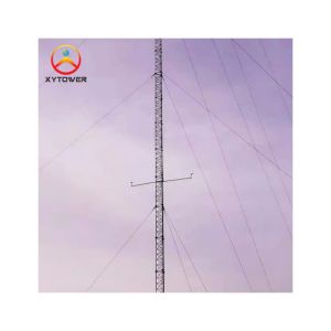China High Quality 50m Tubular Steel Wifi Antenna Telecommunication Guyed Tower on sale