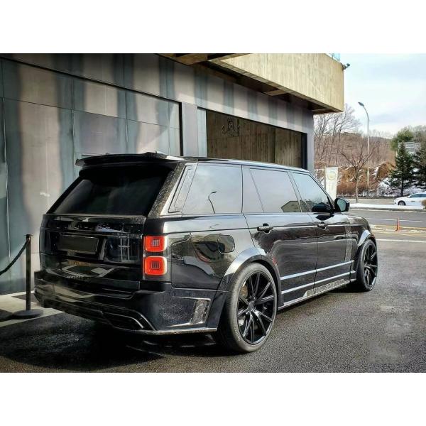 Black Range Rover Bodykits 240mm Carbon Fiber Widebody Kit 2019-