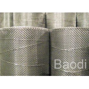 China Wear Resistant Woven Stainless Steel Wire Mesh Screen Rolls For Food / Medicine Industry on sale