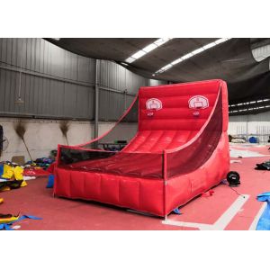 China Custom Blow Up Basketball Hoop Interactive Basketball Shooting Star on sale