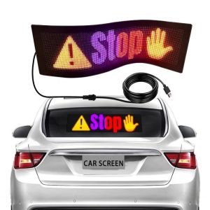 Design Taxi Rear Window Digital Display App Control Led Advertising Billboard