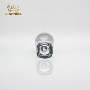 Clear OEM Liquid Foundation Bottles Cosmetic Glass Packaging