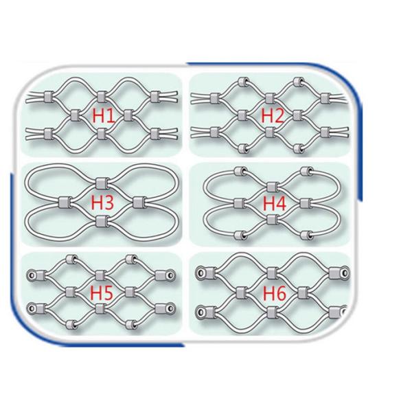 316L Wire Rope Trellis Tomato Growing Plant Stainless Steel Cable Netting