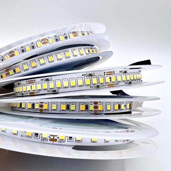 Buy Smd 2835 Adjustable Color Temperature LED Strip 120leds/M 8mm PCB Width at wholesale prices