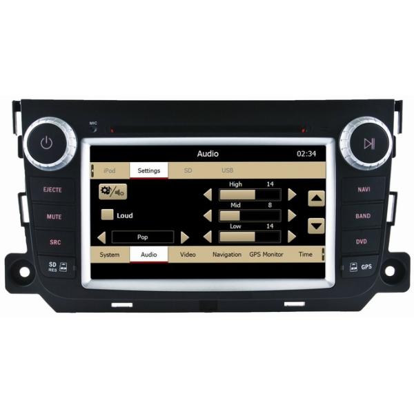 Mercedes Benz Smart Fortwo Car Multimedia with DVD Gps Navigation Radio bluetooth OCB-8837