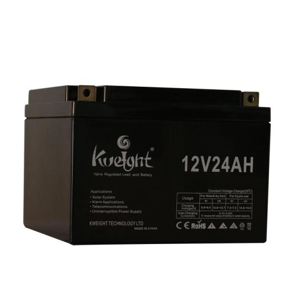 Rechargeable 24ah 12v Deep Cycle Battery Maintenance Free Sealed Solar Gel
