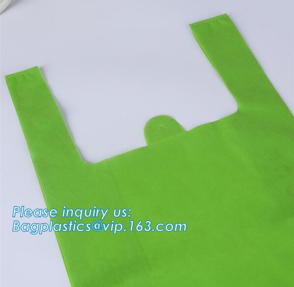 Factory recyclable laminated non woven bag big size shopping with heat transfer printing pp non woven fabric carry bag