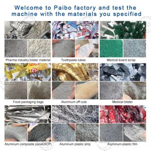 Maximize Your Resource Recovery with Aluminum Plastic Separation Machine