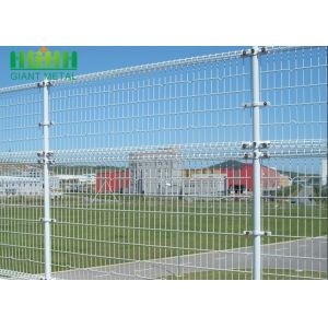 1m Height Decorative Double Circle Welded Wire Garden Fence 5.0mm