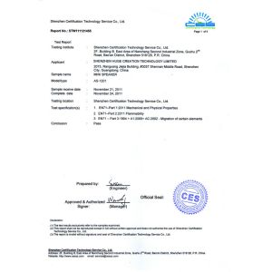 Shenzhen Huge Creation Technology Limited Certifications