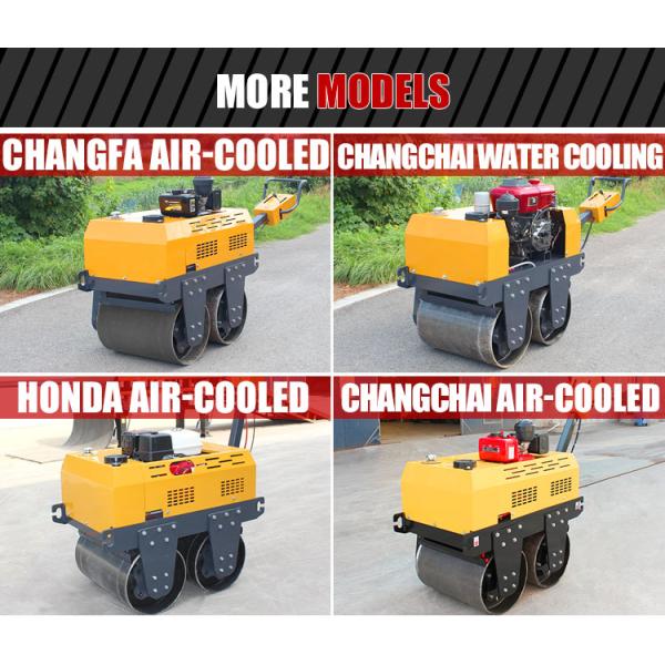 Free Shipping Road Machinery Walk Behind Road Roller 500kg Honda Engine Hand Mini Road Roller Compactor