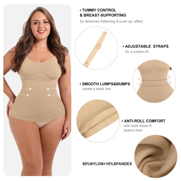 Seamless Waist Trainer Body Shaper Slim 'n Lift Shapewear for PLUS SIZE Women