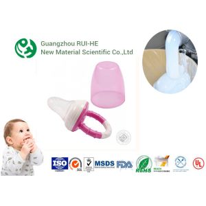 Nipple LSR Liquid Silicone Rubber , Transparent Liquid Silicone Rubber