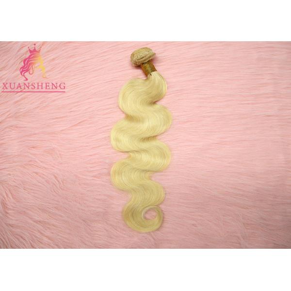 Buy Virgin Hair 613 Blonde Body Wave Extensions Cuticle Aligned Unprocessed at wholesale prices
