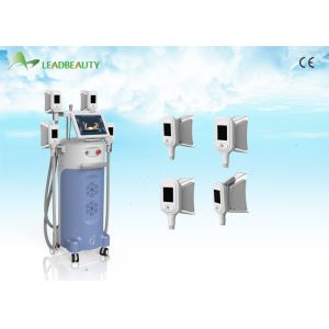 China Professional 4 handpiece cryo fat freezing / cryo slimming machine for fat on sale
