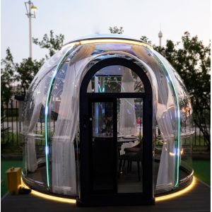 Mosquito Proof Sunscreen Polycarbonate Bubble Room Pc Tent Transparent Bubble