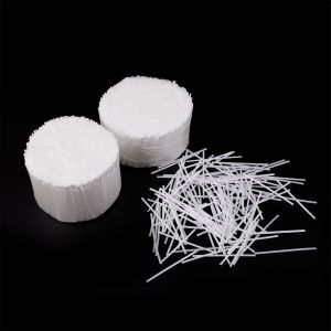 Excellent Antiblocking Effect Synthetic PP Macro Fiber Embossed For Foundations