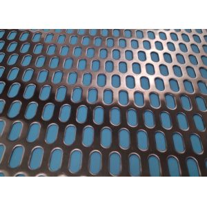 Custom Slotted Hole Perforated Metal Mesh Panels