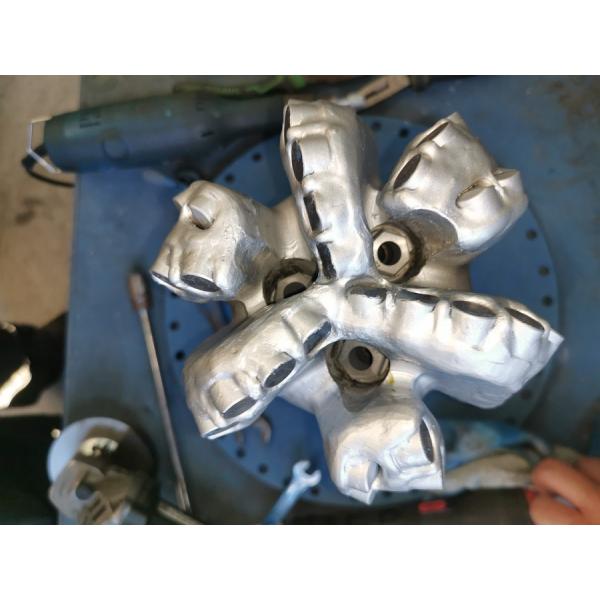 5.875'' Steel Body 6 Blade Diamond PDC Rock Drilling Tools With 13mm Primary