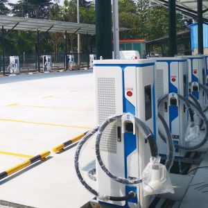 Smart DC EV Charger 120kw Single Gun For CBD