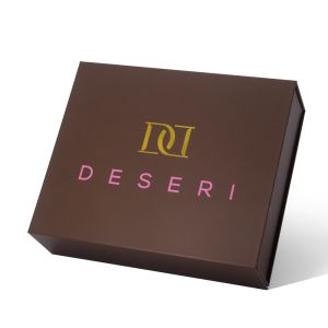 Custom Logo Printed Cardboard Small Medium Magnet Boxes Purple Pink Magnetic