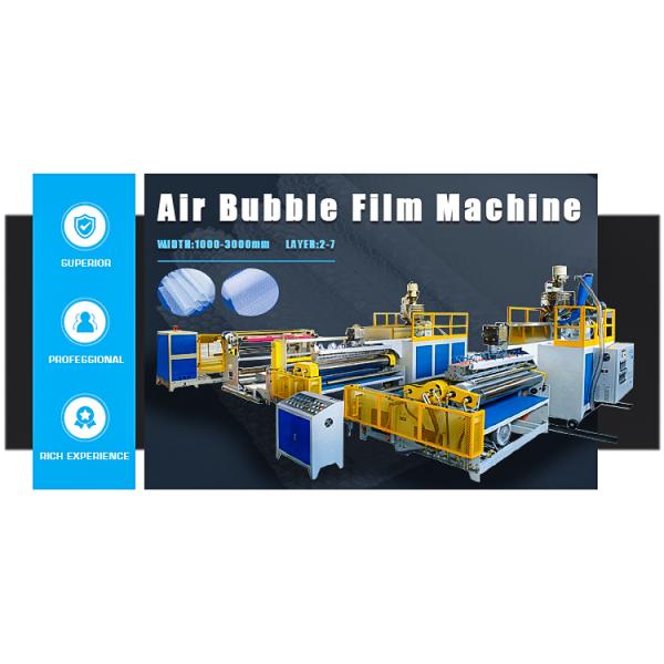 air cushion bubble film packing extruder machine air bubble film wrap making production line