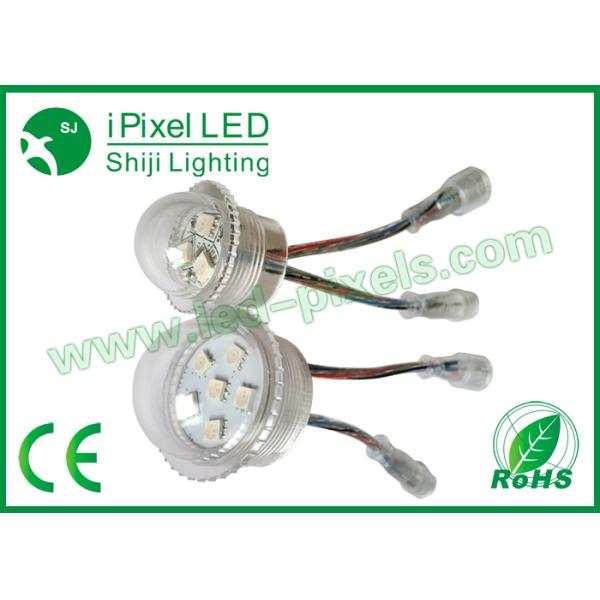 IP66 rate 35mm 24V 6pcs Digital RGB LED Pixels UCS1903 LED Point Light