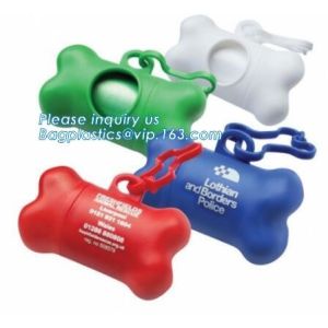 Easy Tie Handles Portable 15Rolls Bag Custom Logo Environment Friendly Bone