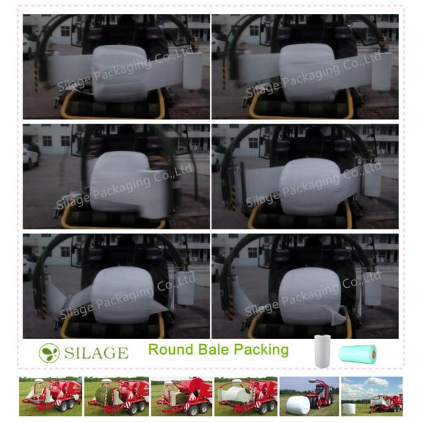 750mm Width Blown Silage Wrap For Canada