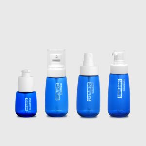 Blue 30ml 60ml 80ml PETG Cosmetic Bottle