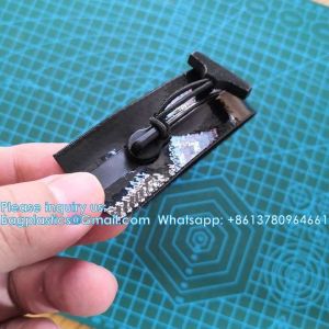 #5 Shiny Black TPU Airtight Zipper Waterproof Zippers Weldable for Inflatable