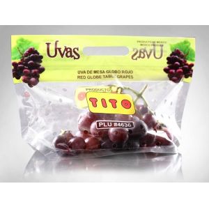 fruit slider package Bag, Fruit Laminated Bunch Bag Slider Zipper Bags Apple /