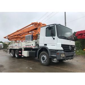 37 Meter 290KW Second Hand Pump Truck 2008 Year Heavy Duty white