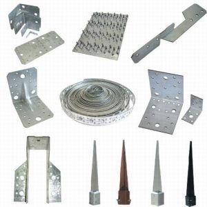 China Powder Coated Metal Building Brackets Galvanized Steel Tooling Design on sale
