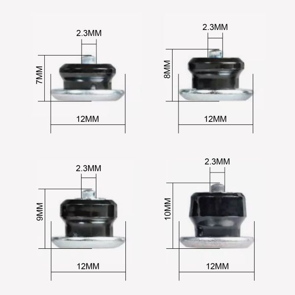 Outdoor Wear-Resistant Carbide Tire Studs for Snow Ice Anti-Fall and Mountaineering Rock Climbing