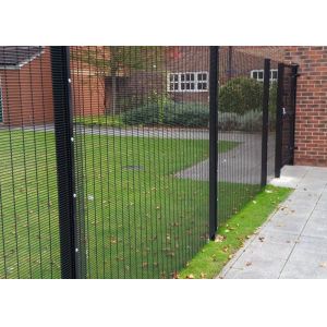 Anti Ultraviolet 76.2X12.7X4mm Anti Climb Security Fencing